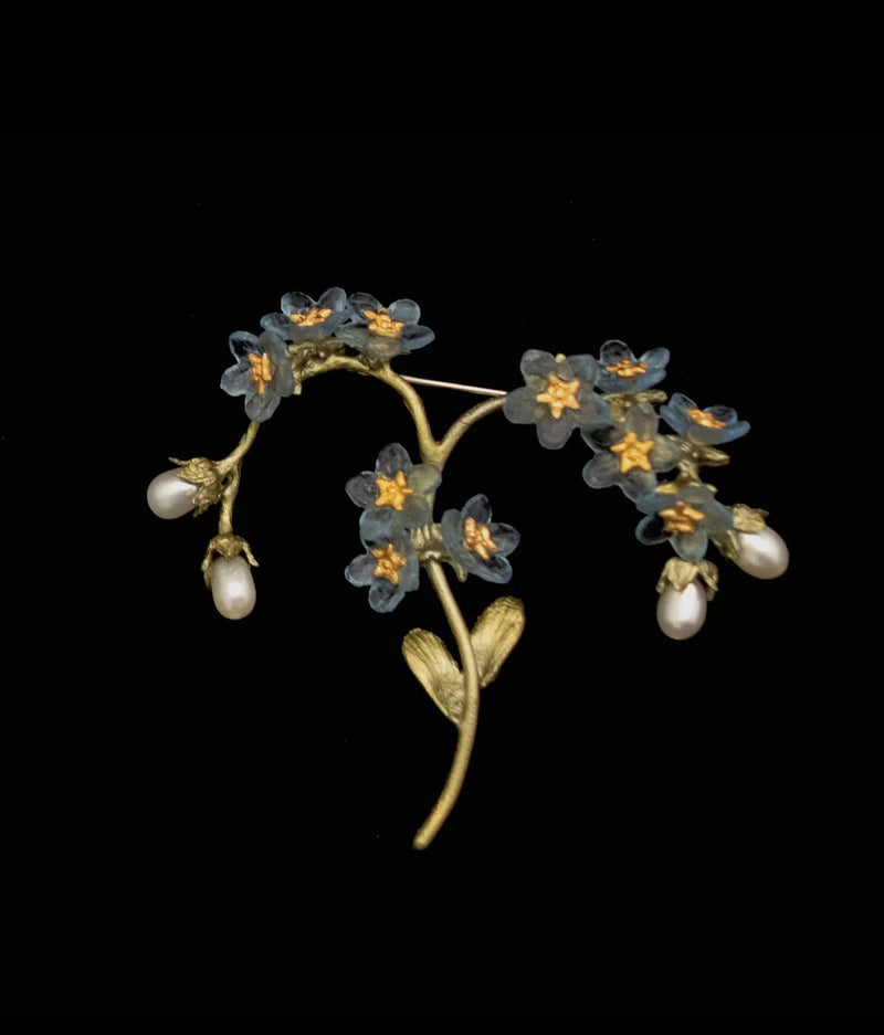 Forget Me Not Brooch